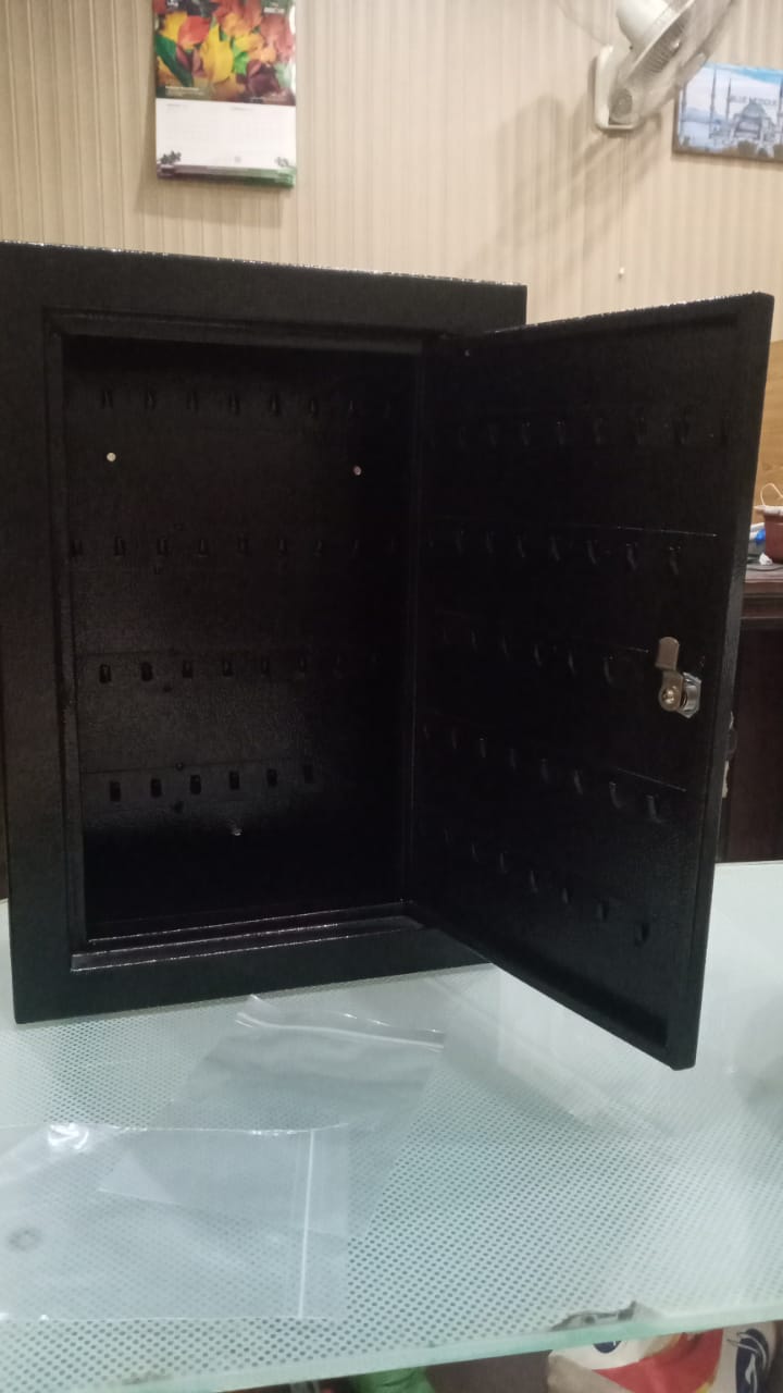 Key Safe Locker Box, Key Holder Loker, Key Cabinet Wall Mount, 85 Keys ...